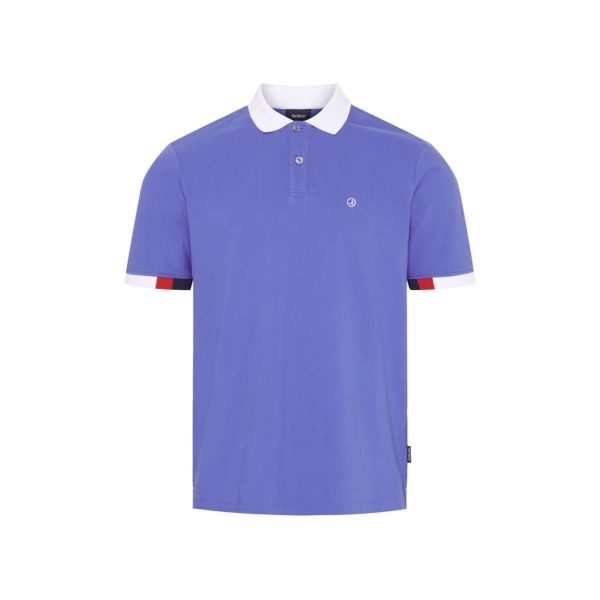 Thom Short Sleeve Polo - Blue Online